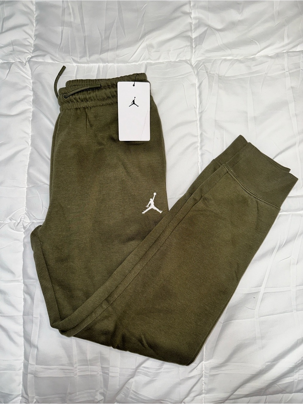 Nike Jordan Kids' Olive Jumpman Fleece Joggers
